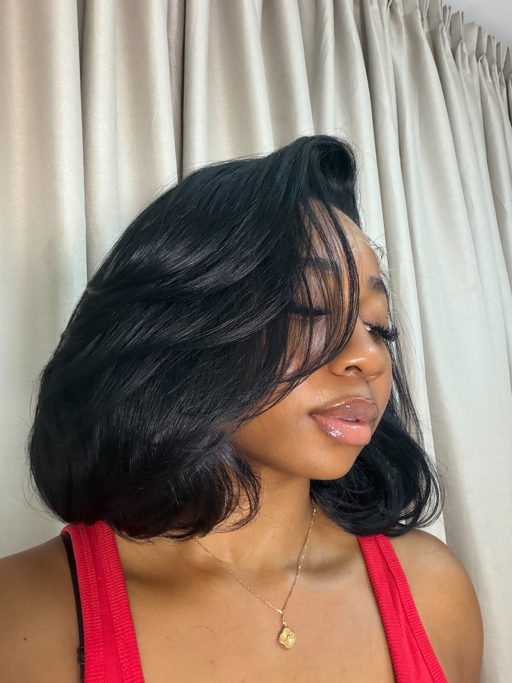ARIA BOB™ | Jet Black Layered Bob